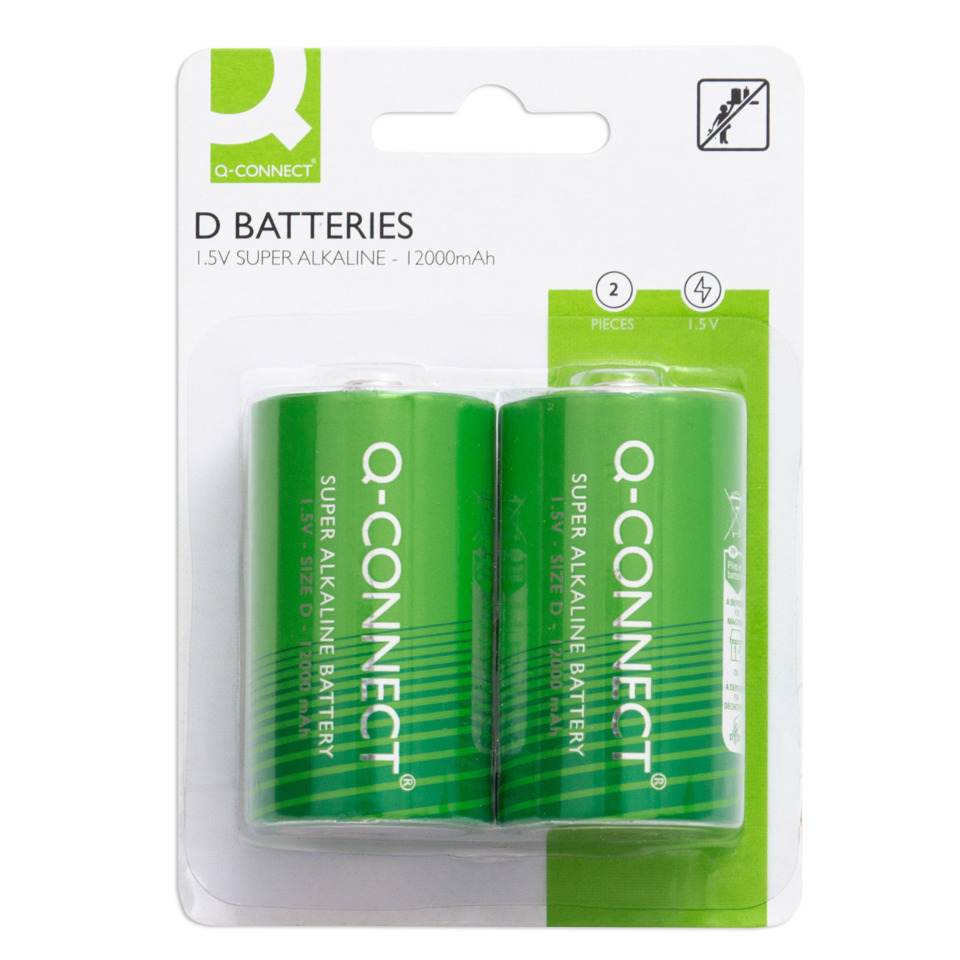 AA-Batterien, D-Batterien, 1,5V, Superalkaline, Grüne Verpackung