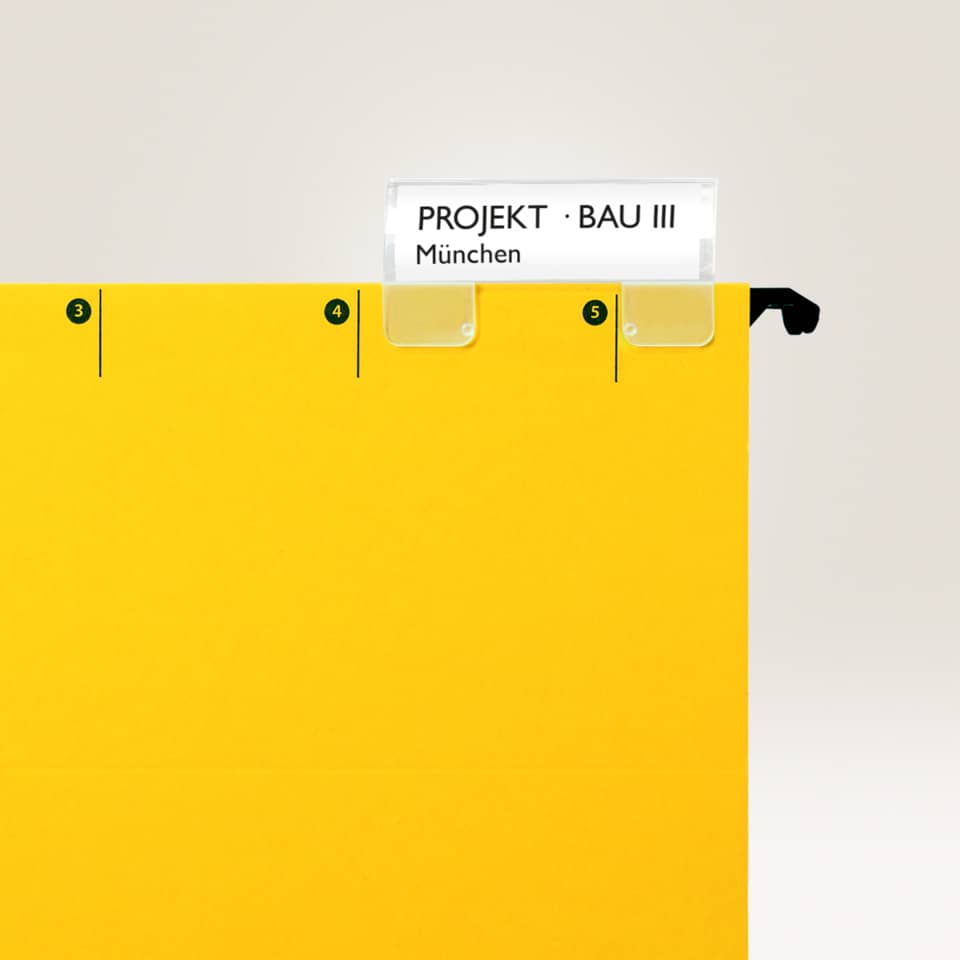 gelbes Panel, Klammer, Schild, Projekt Bau, München