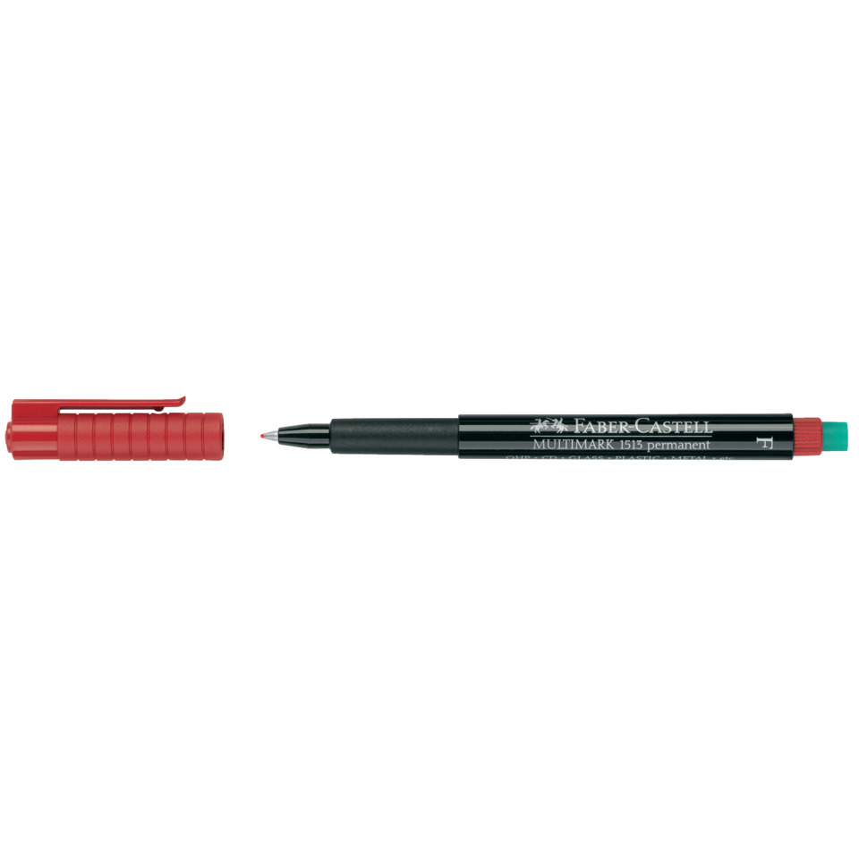 Filzstift, Marker, Permanentmarker, Macaronroter, Turquoise-Eraser