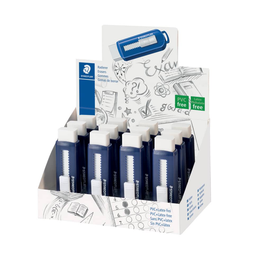 Schneideklingen, Eraser, Radierer, Korrekturen, Bleistiftkästen