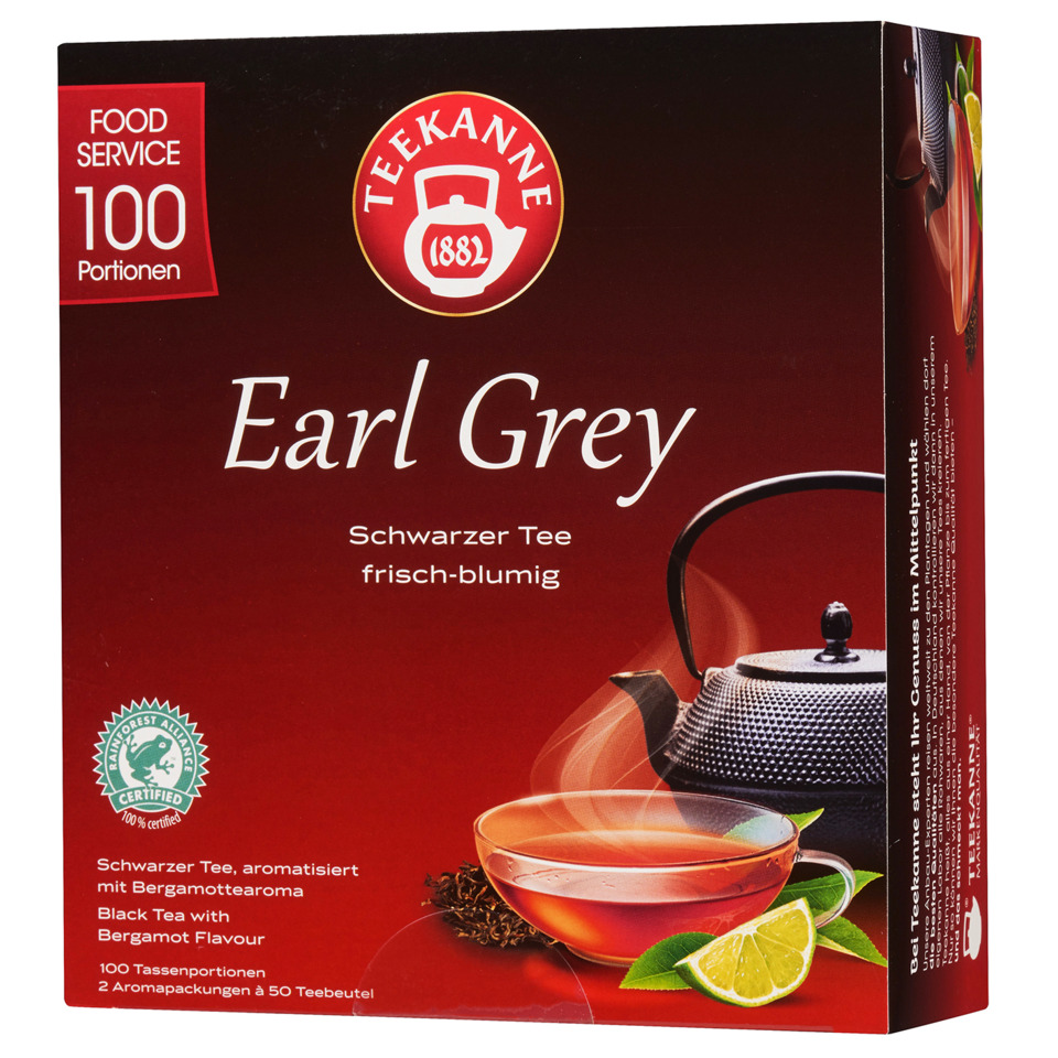 tee, schwarzer tee, earl grey, bergamotte, teekanne