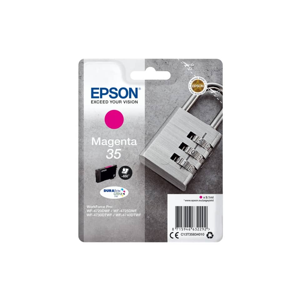 tintenpatrone, magenta, 35, pad, EPSON