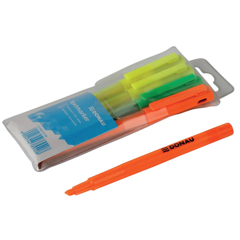 Highlighter, Marker, Neon orange, Set, Bundle