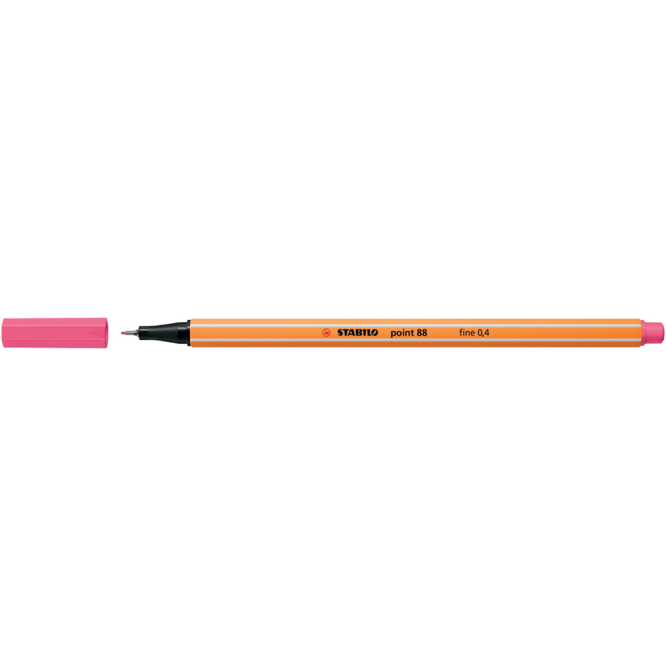 Marker, Feinspitze, Orange, Kugelschreiber/Marker, Stabilo
