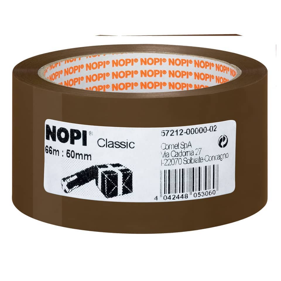 Klebeband, braun, Classic, Noppis, Klebeband-Label