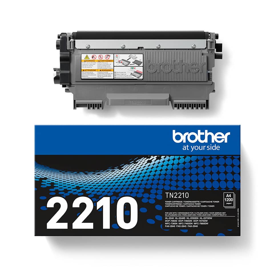 Toner, Tonerpatrone, TN2210, Brother, Kassette