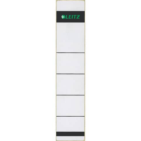Rückenschild selbstklebend, Papier, kurz, schmal, 100 Stück, grau LEITZ 1643-10-85