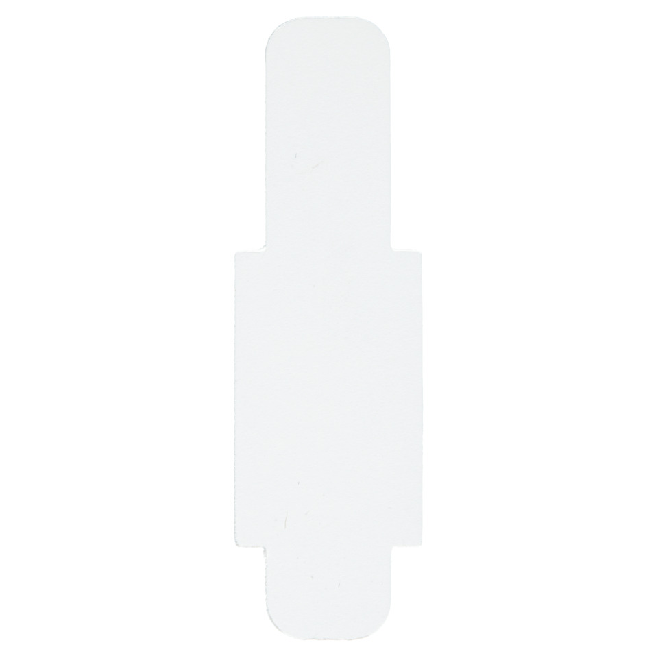 adhesive strip, weiß, Bandage-ähnlich,  Tape-Tab, rechtwinkliger Stiel