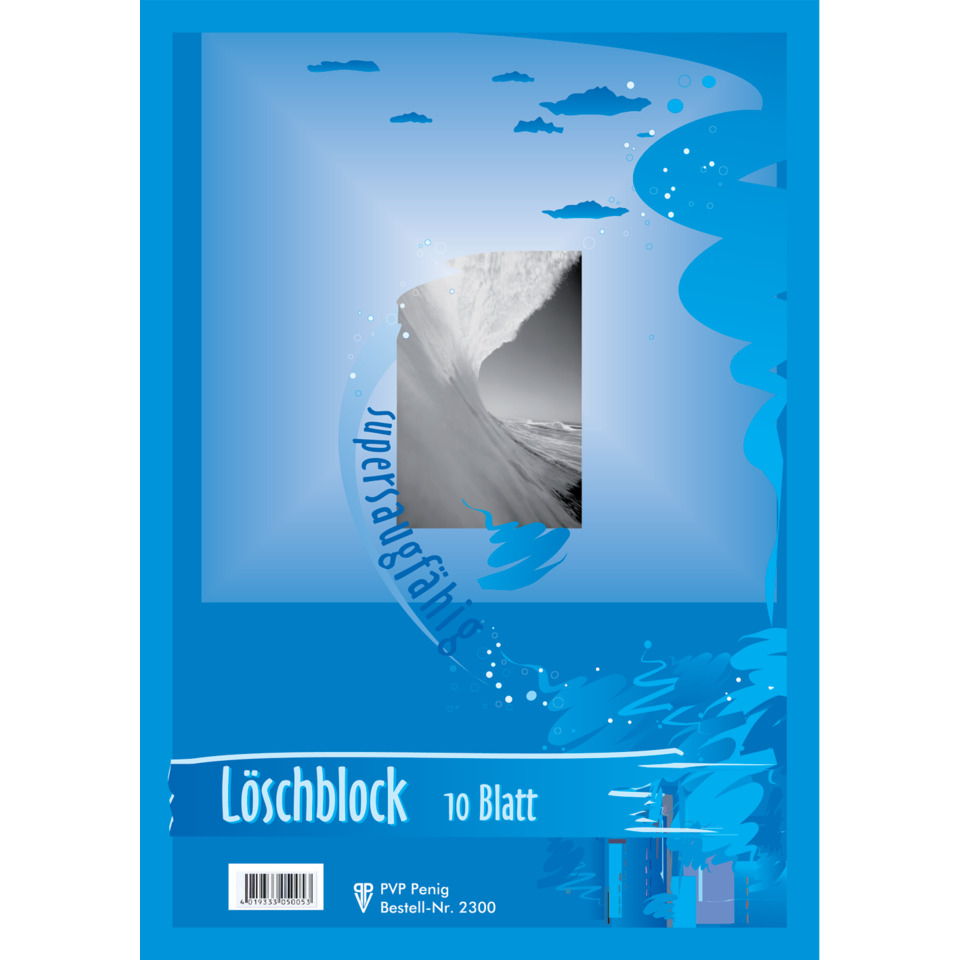 Löschblock, Notizblock, A4?, Blattblock, Kohleb?