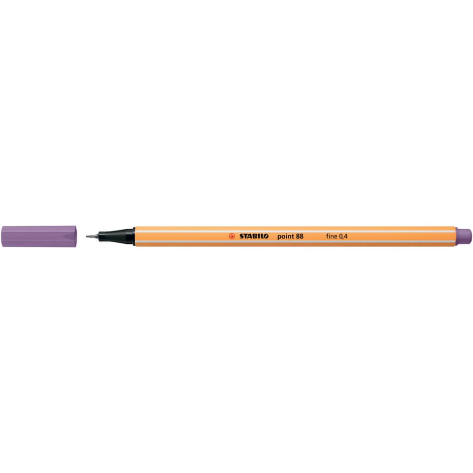 Fineliner point 88®, 0,4 mm, grau violett STABILO 88/62