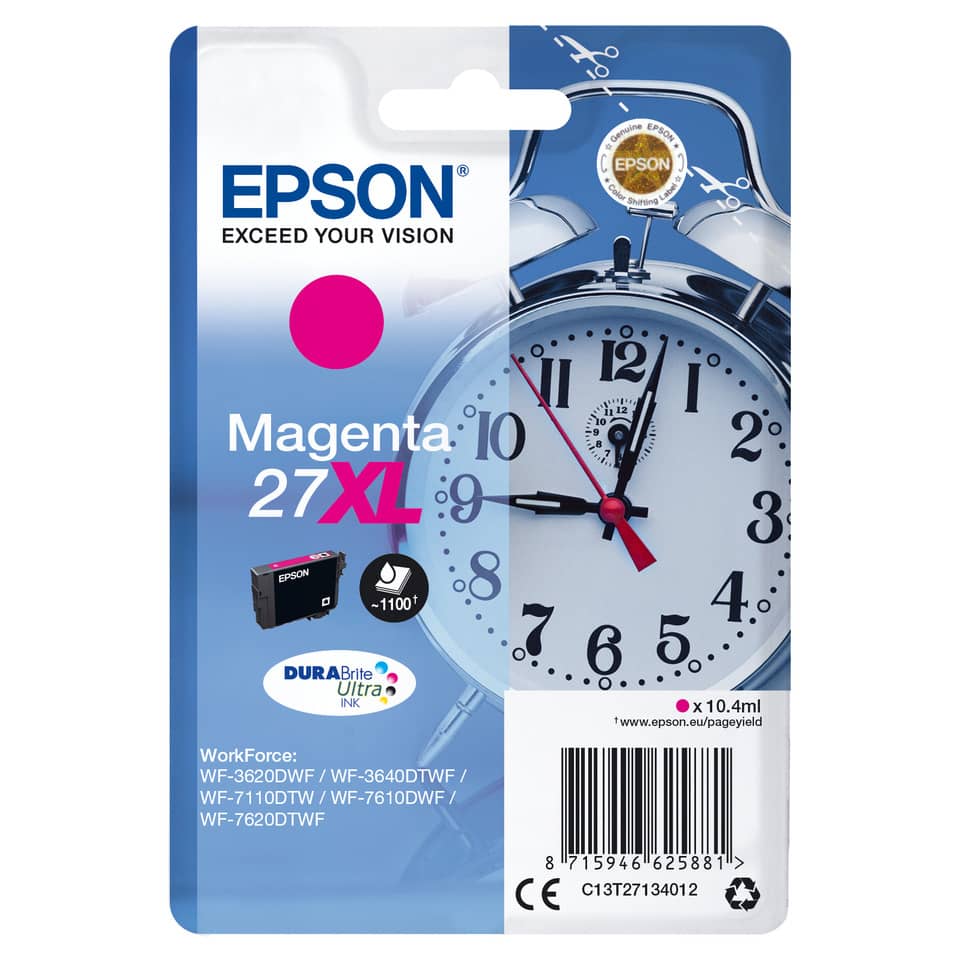 Magenta, Tintenpatrone, Tintenpatrone XL, XL, Epson