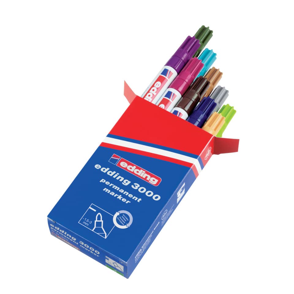 Kugelschreiber, Marker, Filzstifte, Stiftset, Mehrfarbig