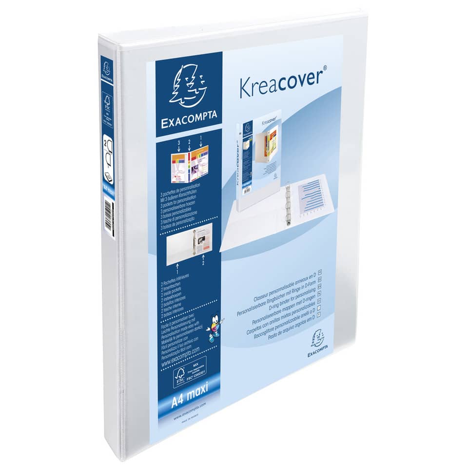 A4-Ordner, Aktenordner, Kreacover, Spiralbindung, Binder-Set