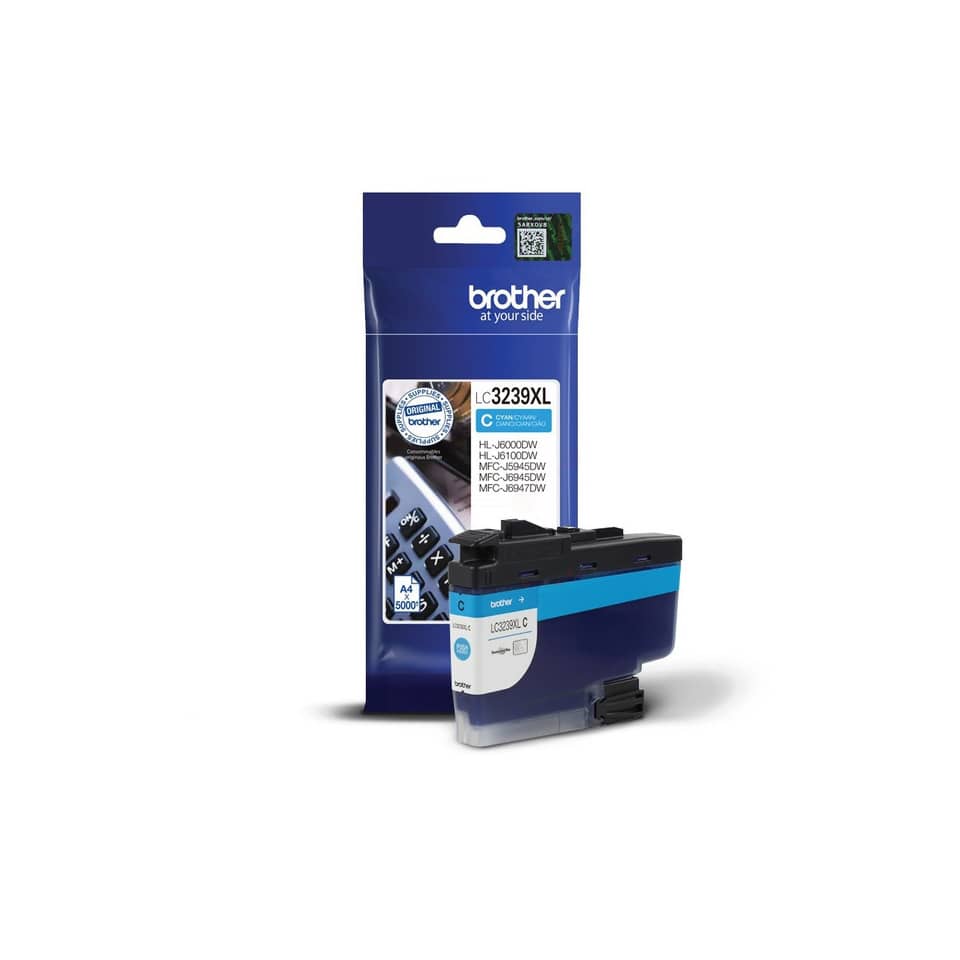 Tintenpatrone, Tintenpatrone XL, Druckerpatrone, LC3239XL, Brother S-Adapter