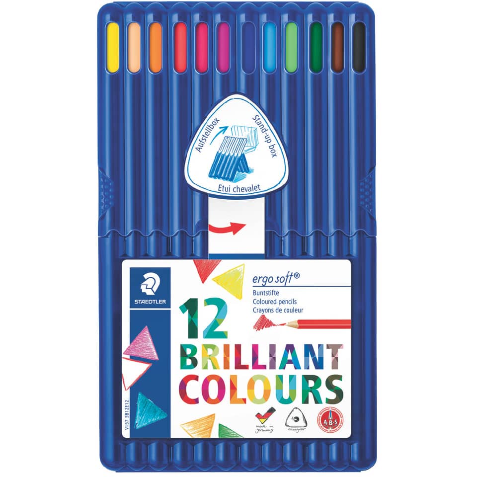 Buntstifte, Farbstifte, 12er Pack, Spitzenstifte, Kunstbedarf