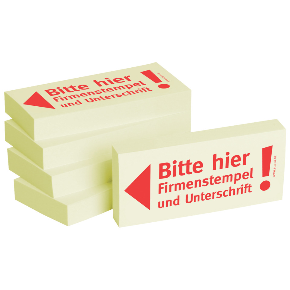Notizzettel, Klebezettel, Post-it, Klebeblöcher, Aufkleber