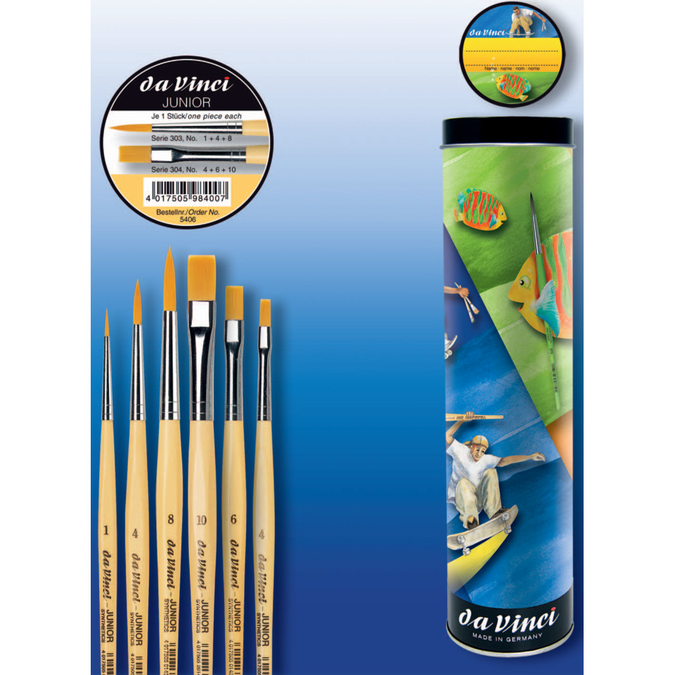 Pinselset, Aquarellpinsel, Malpinsel, Pinselstifte, Industrieverpackung