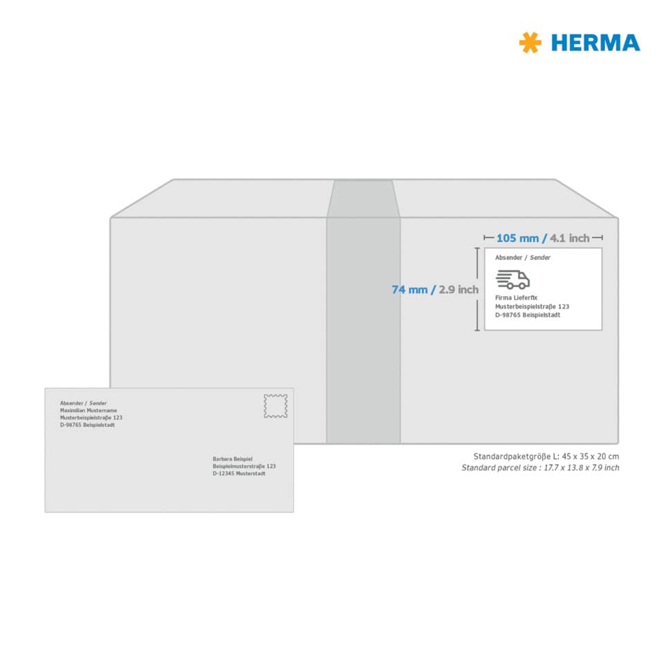 Paket, Versandverpackung, Postkarte, Briefumschlag, Kartonbox