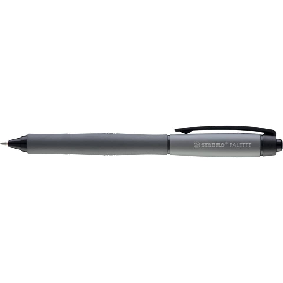 Stabilo Stift, Palette Marker, Kugelschreiber, Filzstift, Graues Gehäuse