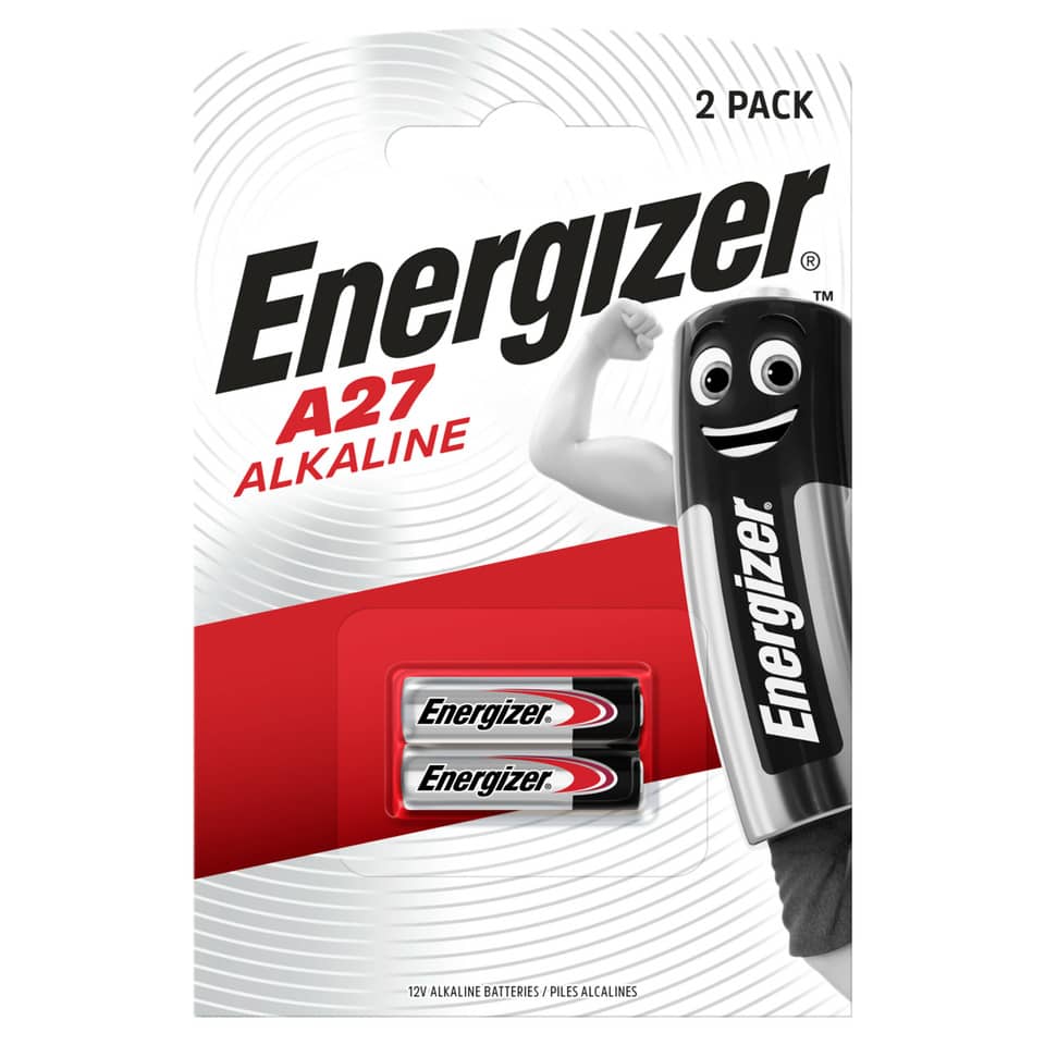 Batterie Alkali-Mangan, L828/A27/12 Volt, 2 Stück ENERGIZER E301536401