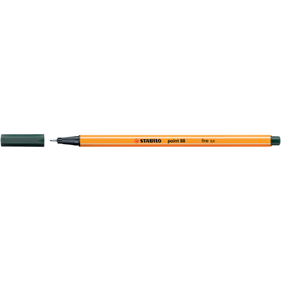 Marker, Stift, Orange, feiner Punkt, 0,4 mm