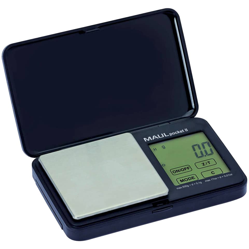 Schmuckwaage, Miniwaage, Pocket scale, DigitaleWaage, Gehäuse Schwarz