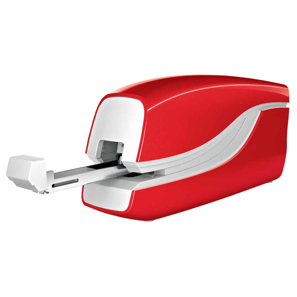stapler, klebepapier, rot, stahl, hülse