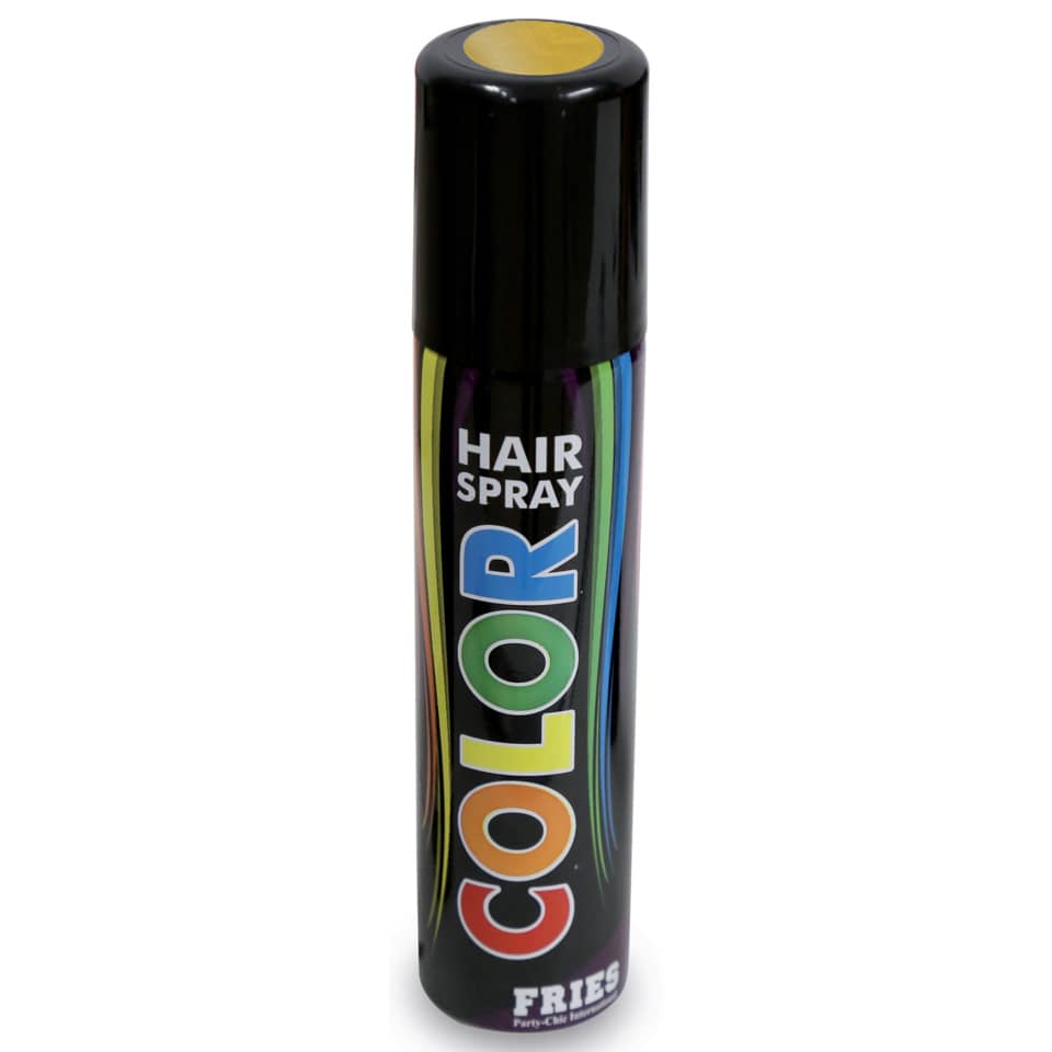 Haarspray, Colorglanz, Schwarz, Spraydose, Fries-Geschmack?