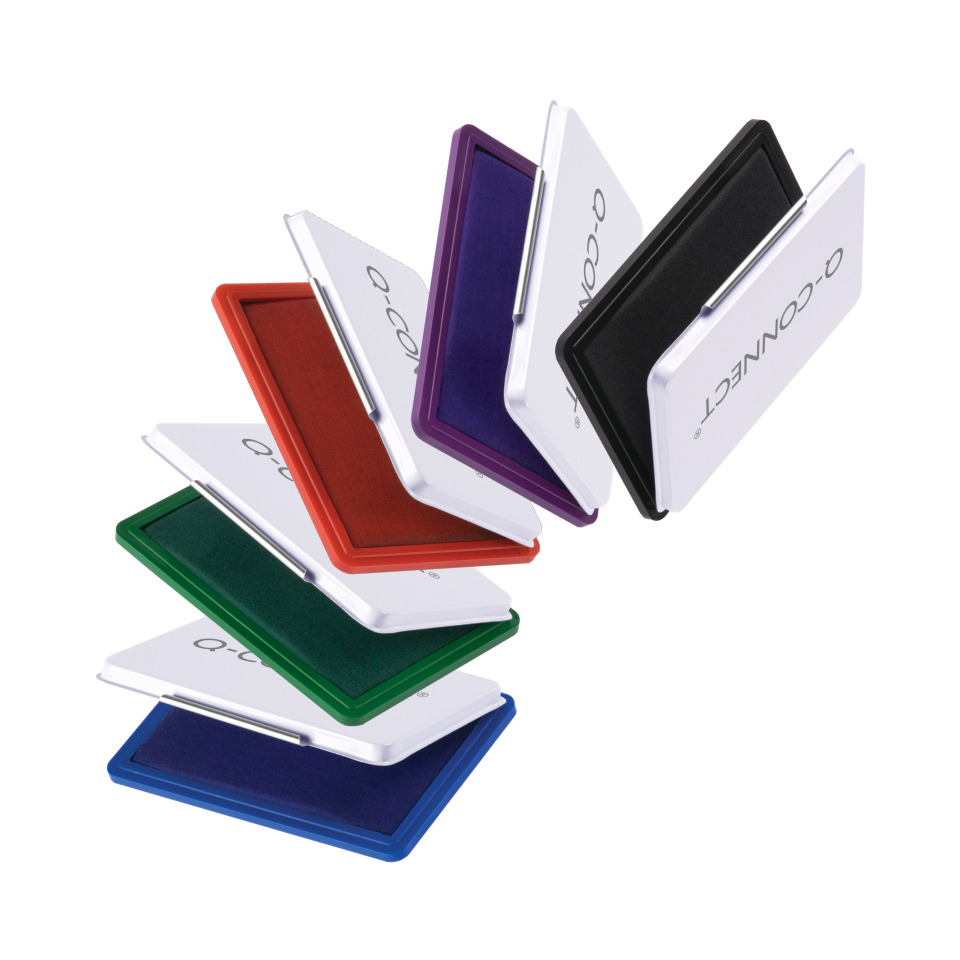 Stempel, Schnellstempel, Gummi-Block, Stempelfarbe, Mehrfarbig