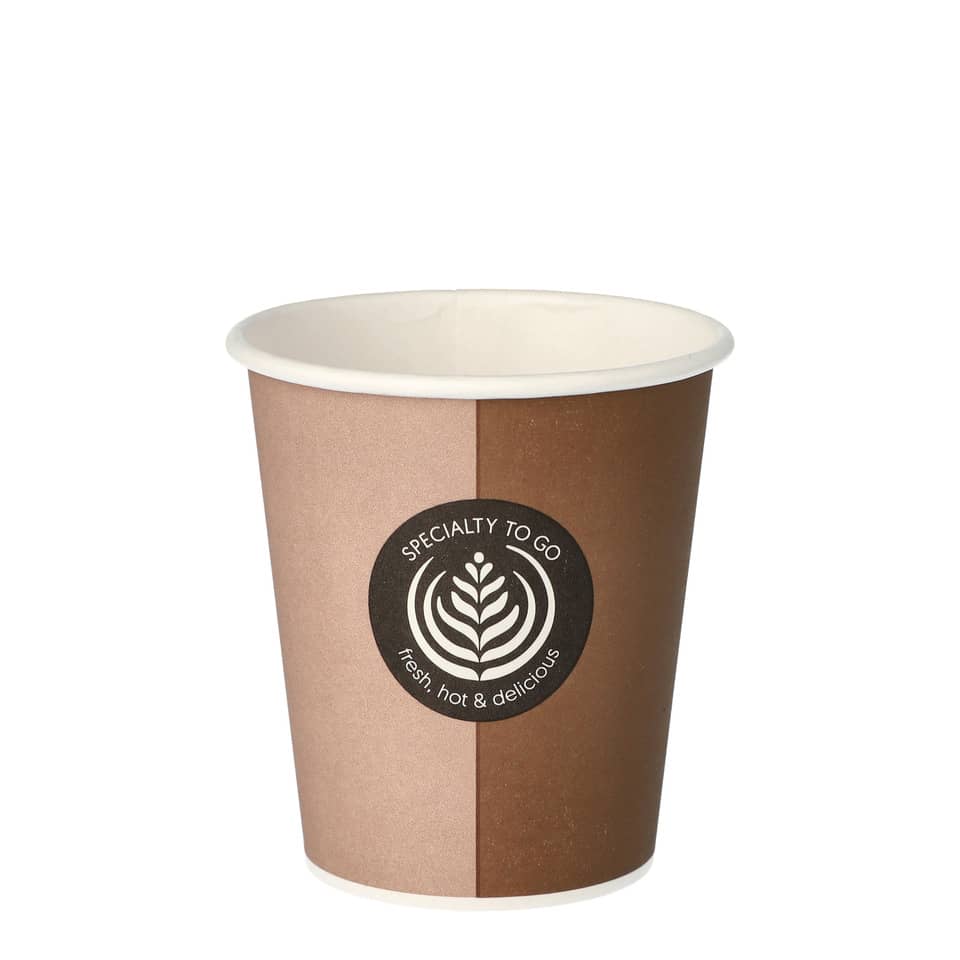 Pappbecher, Becher, Papierbecher, Kaffeebecher, Braun-Becher
