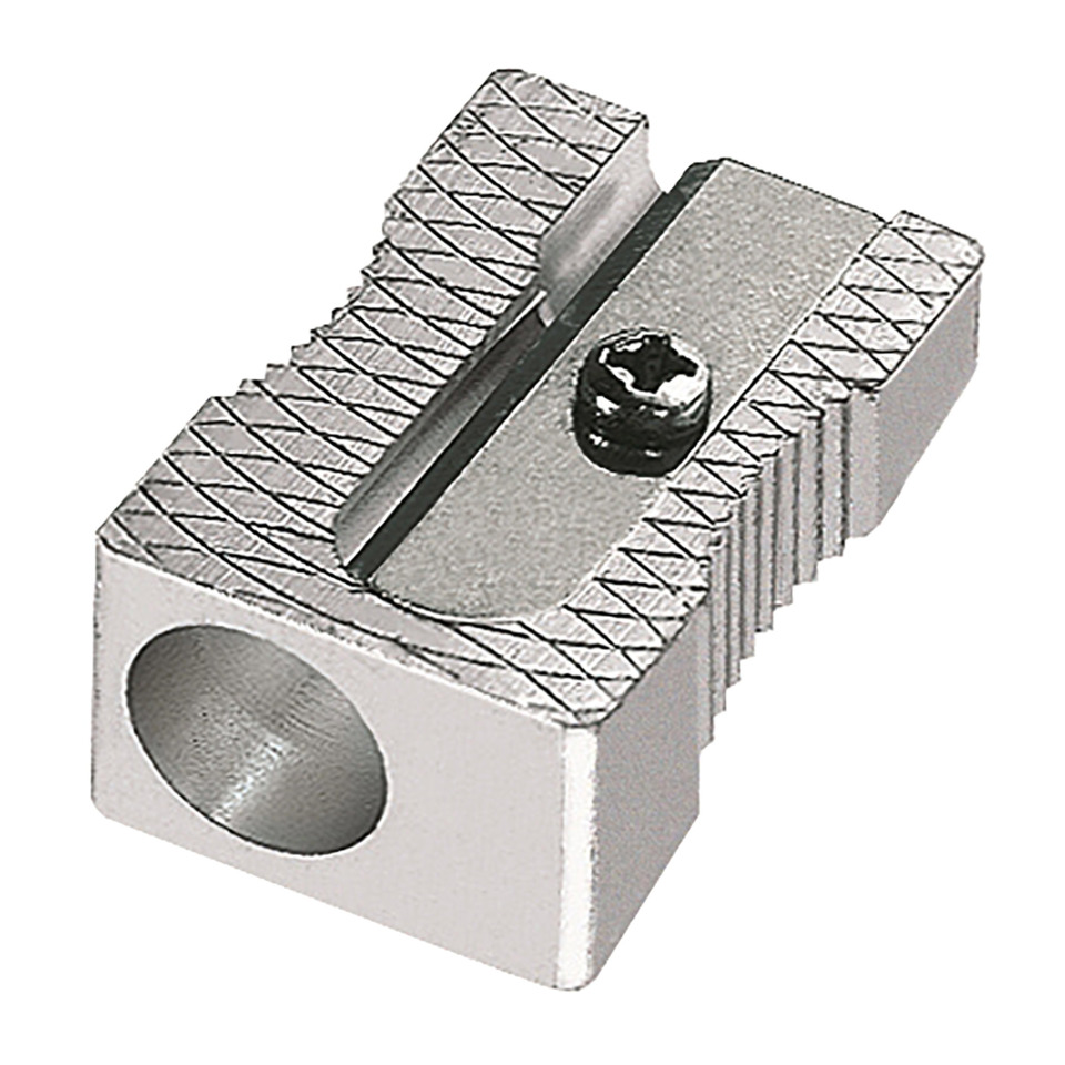 Klemmblock, Metallblock, Spannwerkzeug, Rändelung,  Schraubenkopf