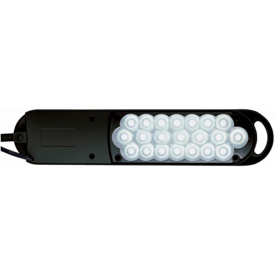 LED-Licht, Lampe, Taschenlampe, LED-Batterien, Schwarz
