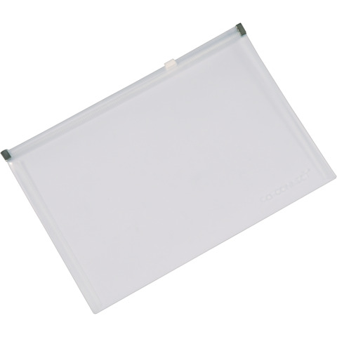 Reißverschlusstasche, A4, transparent Q-CONNECT KF03668