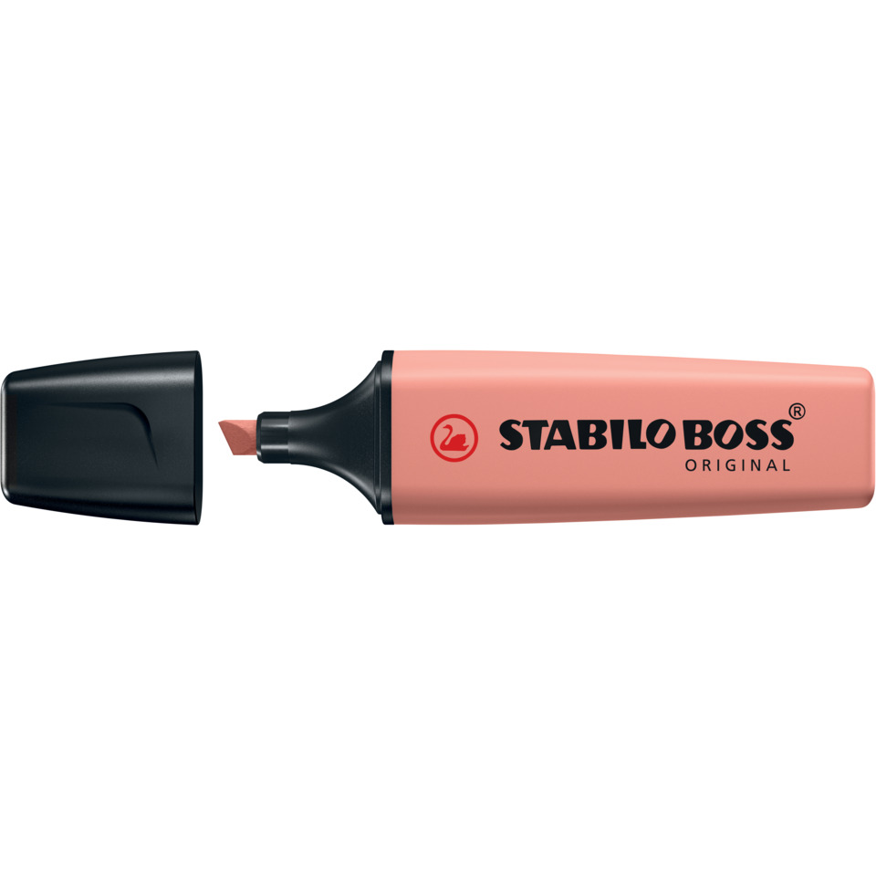 Lipstift, Flüssigstift, Pfirsich, Nude, Stabilo Boss Original, Lippenstift, Nagellack, Make-up, Korrekturstift, Original
