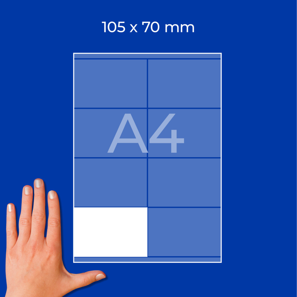A4, Blaue Karte, Dokumentenkarten, Papiergröße, Screenshot