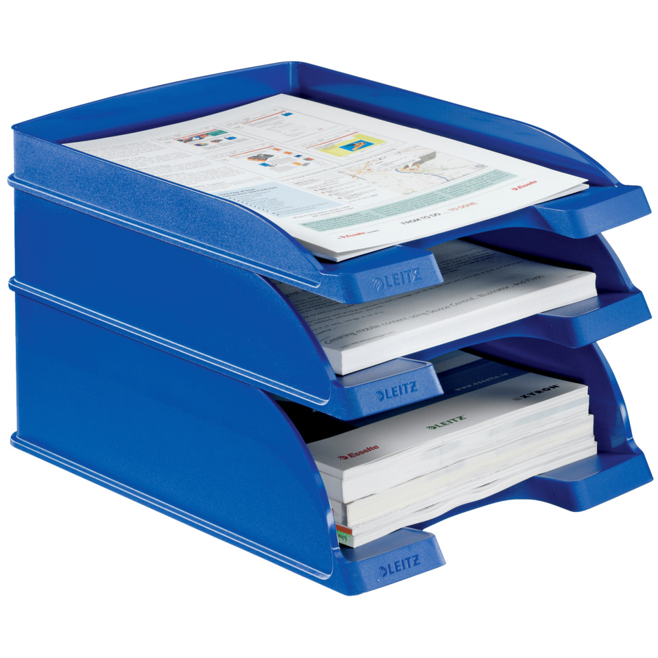Ordner, Briefablage, Druckerhefter, Druckerordner, Blaues Regal/Schublade