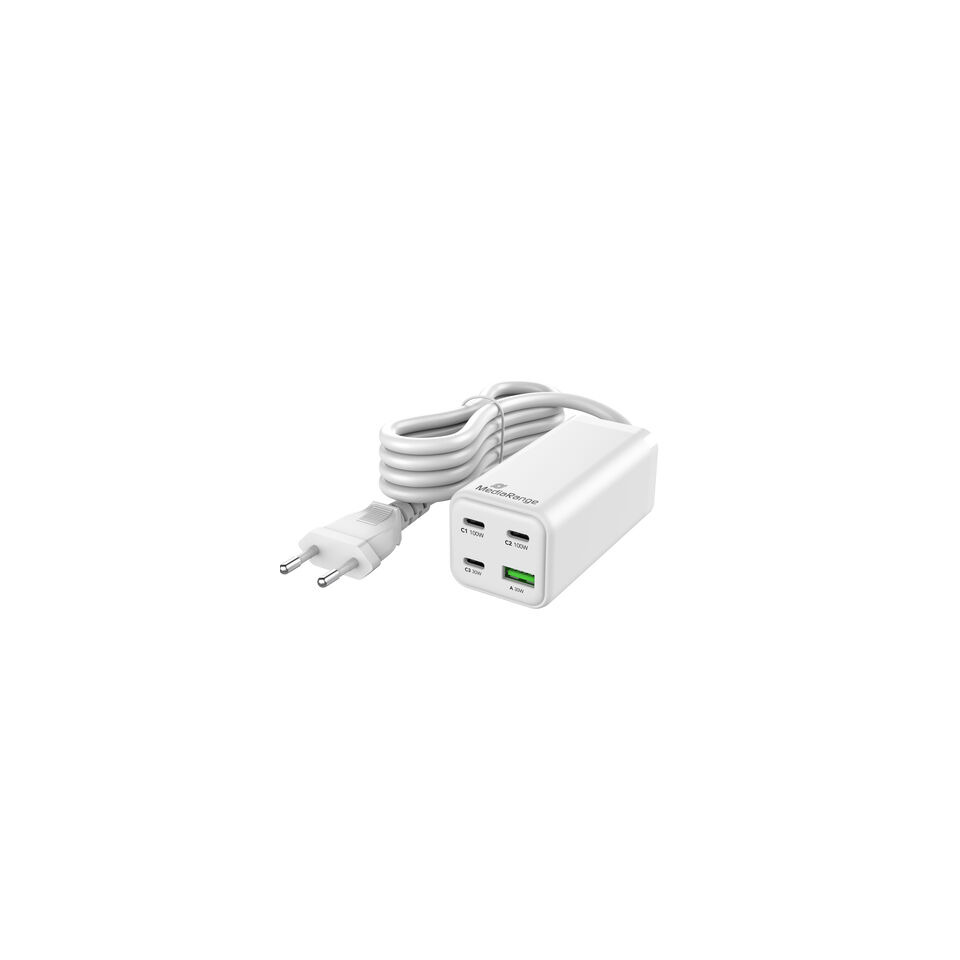 Ladegerät, USB-C Port, USB-A Port, Kabel, Netzadapter