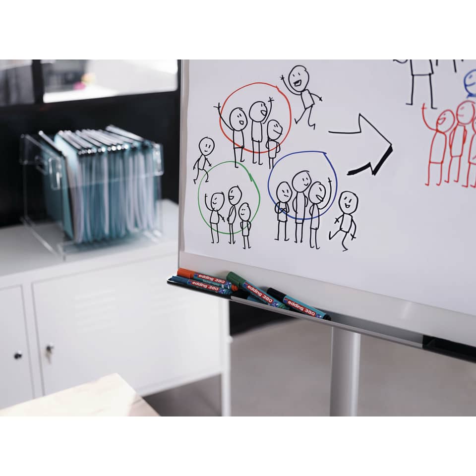 Weißes Brett, Person