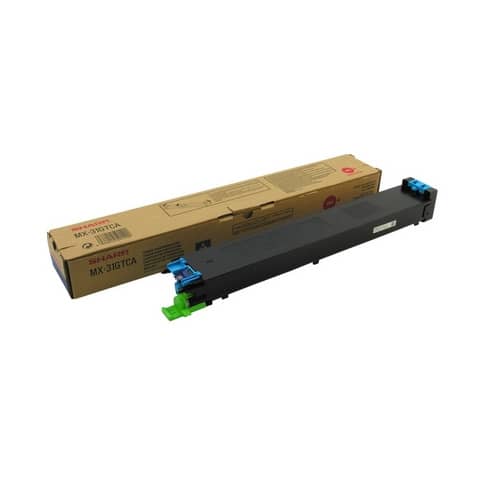 Kopierertoner cyan SHARP MX-31GTCA