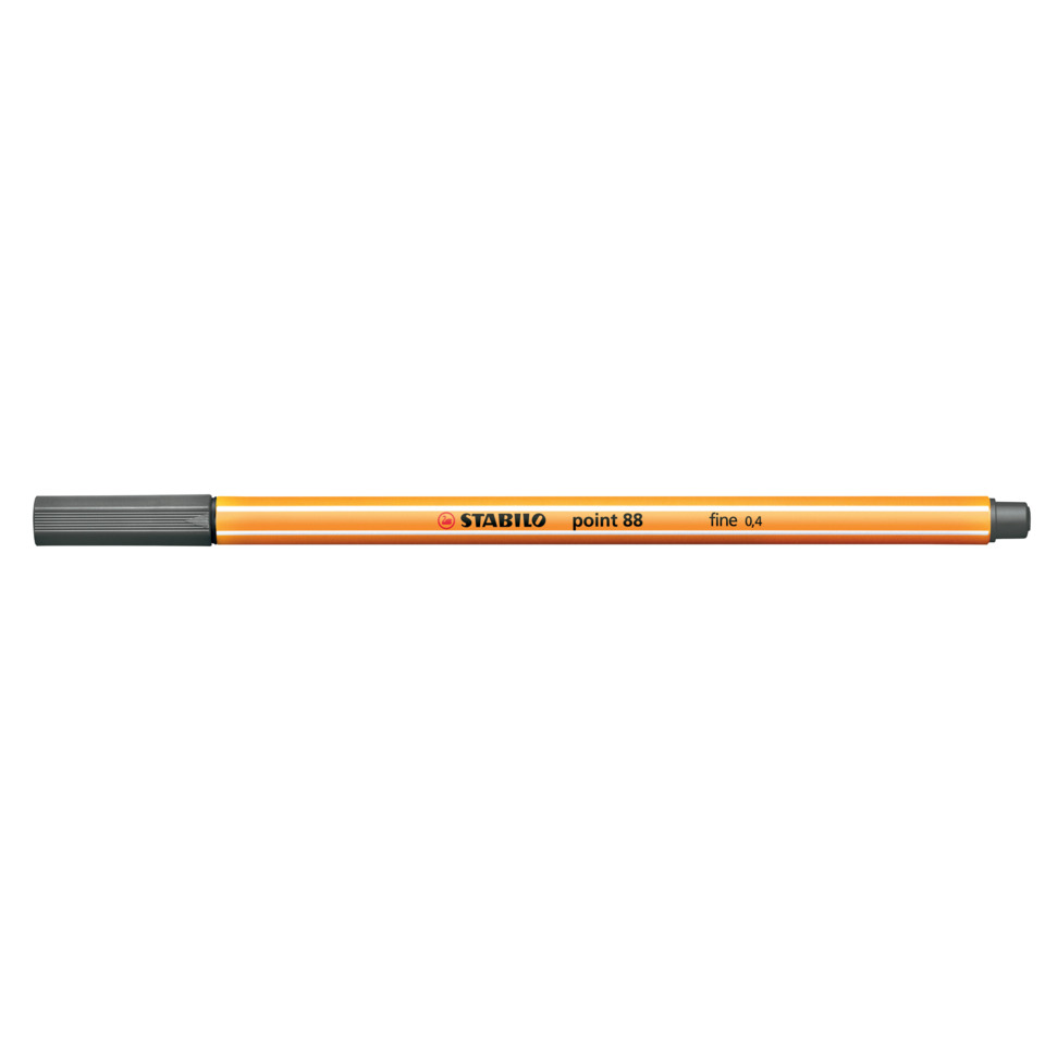 Line Marker, Orange Marker, Stabilo, Point 88, Fine 0.4