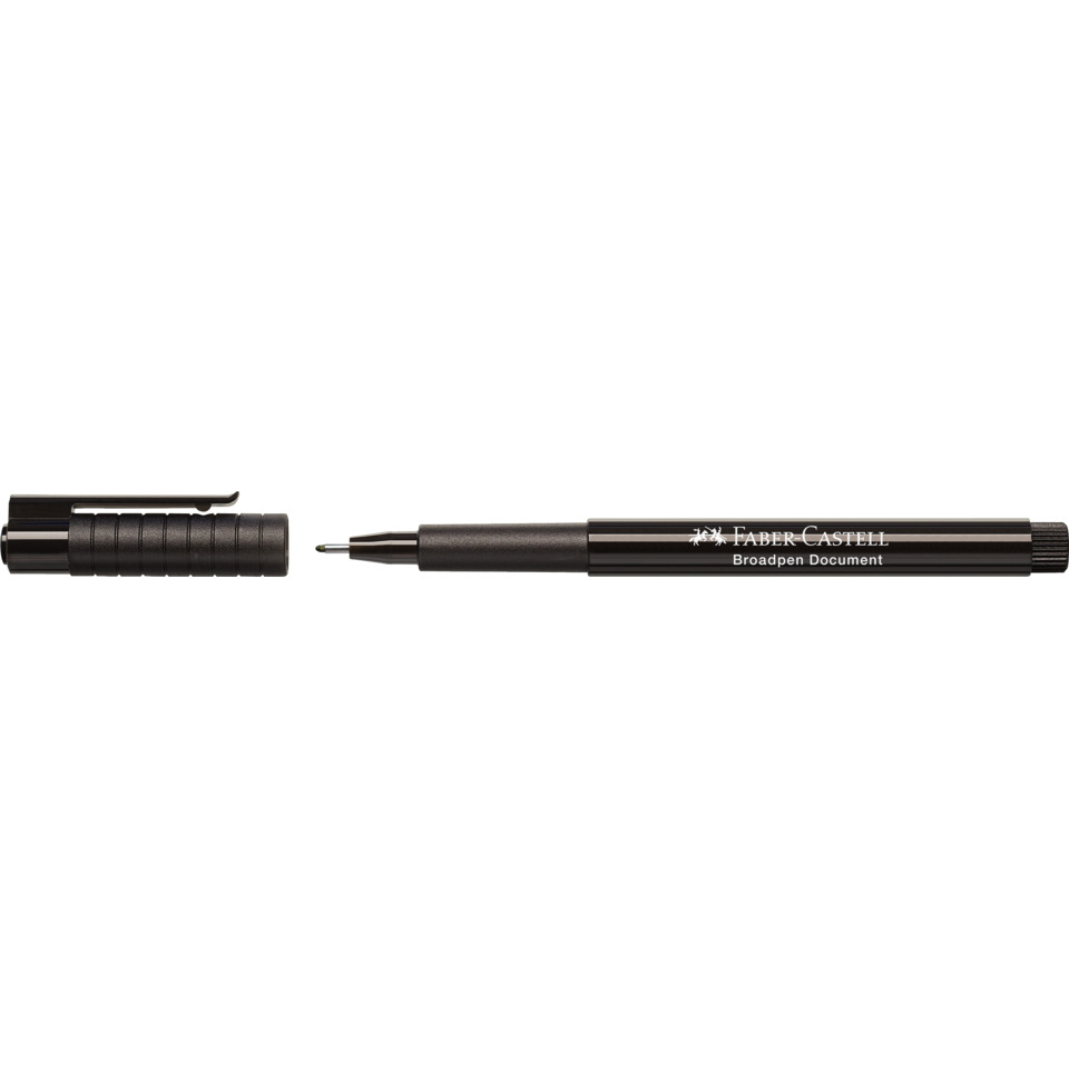 Präzisionsstift, Ballpoint, Dokumentenstift, Schwarz, Feinspitzstift