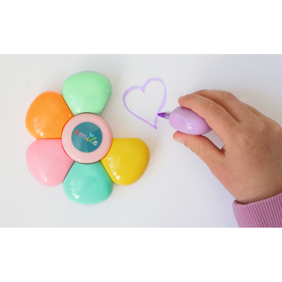 Kinderspielzeug, Magnetisches Blume, Kreatives Spielzeug, Pastellfarben, Herz zeichnen