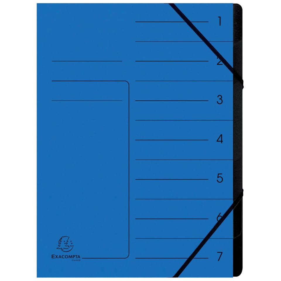 notebook, a5, blue, pocket, elastic band