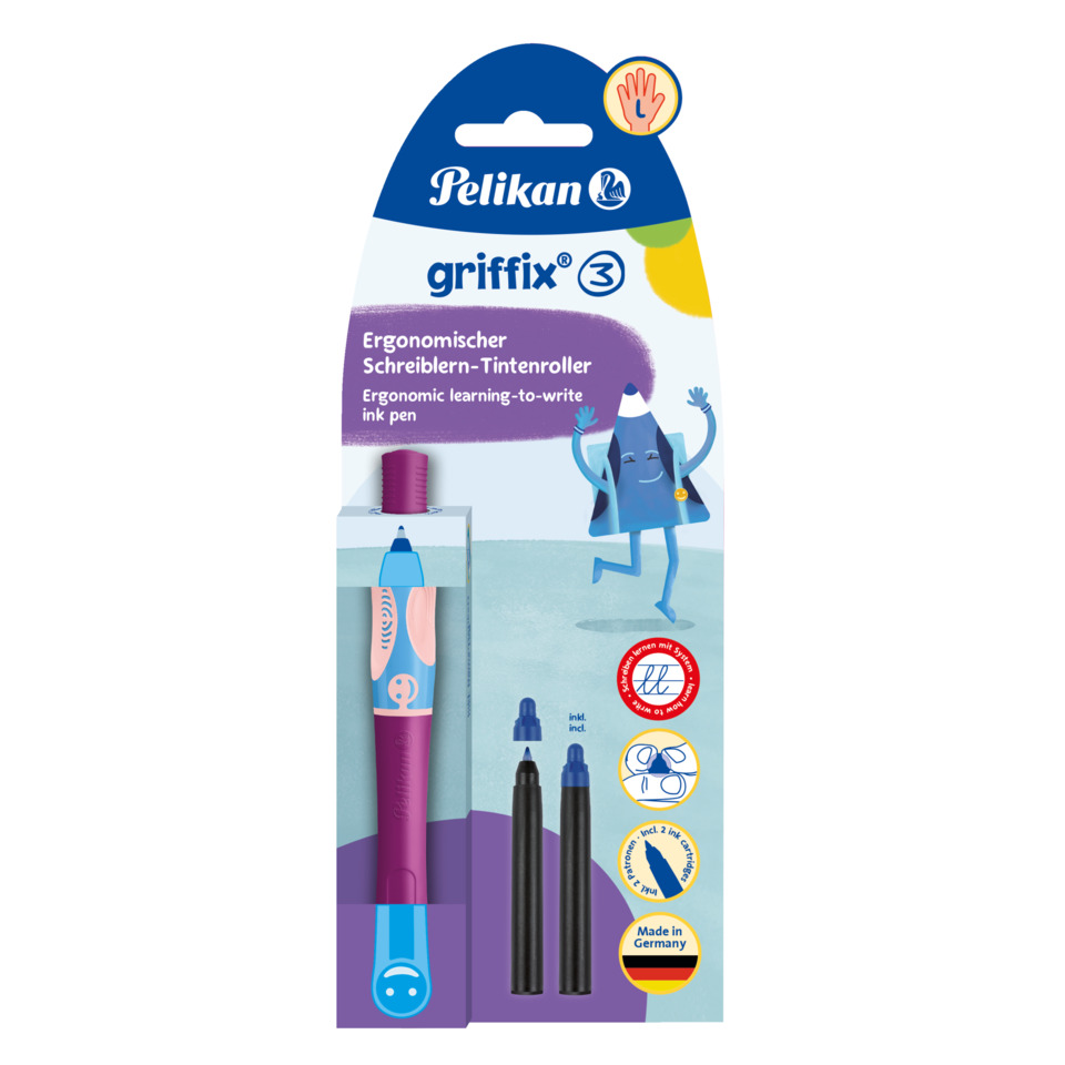 Ergonomischer Stift, Schreib-Tintenroller, Inpen, Lernstift, griffix 3