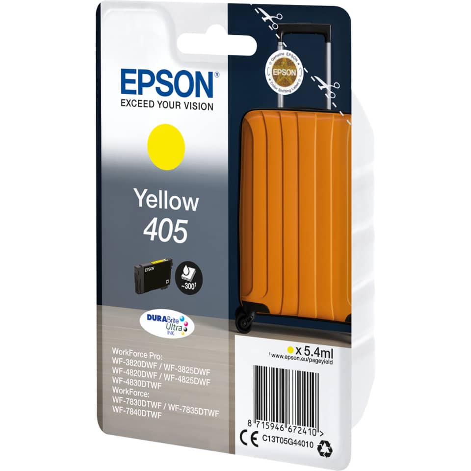 gelb, tintenpatrone, EPSON-kompatibel, DURAbrite, 5,4ml