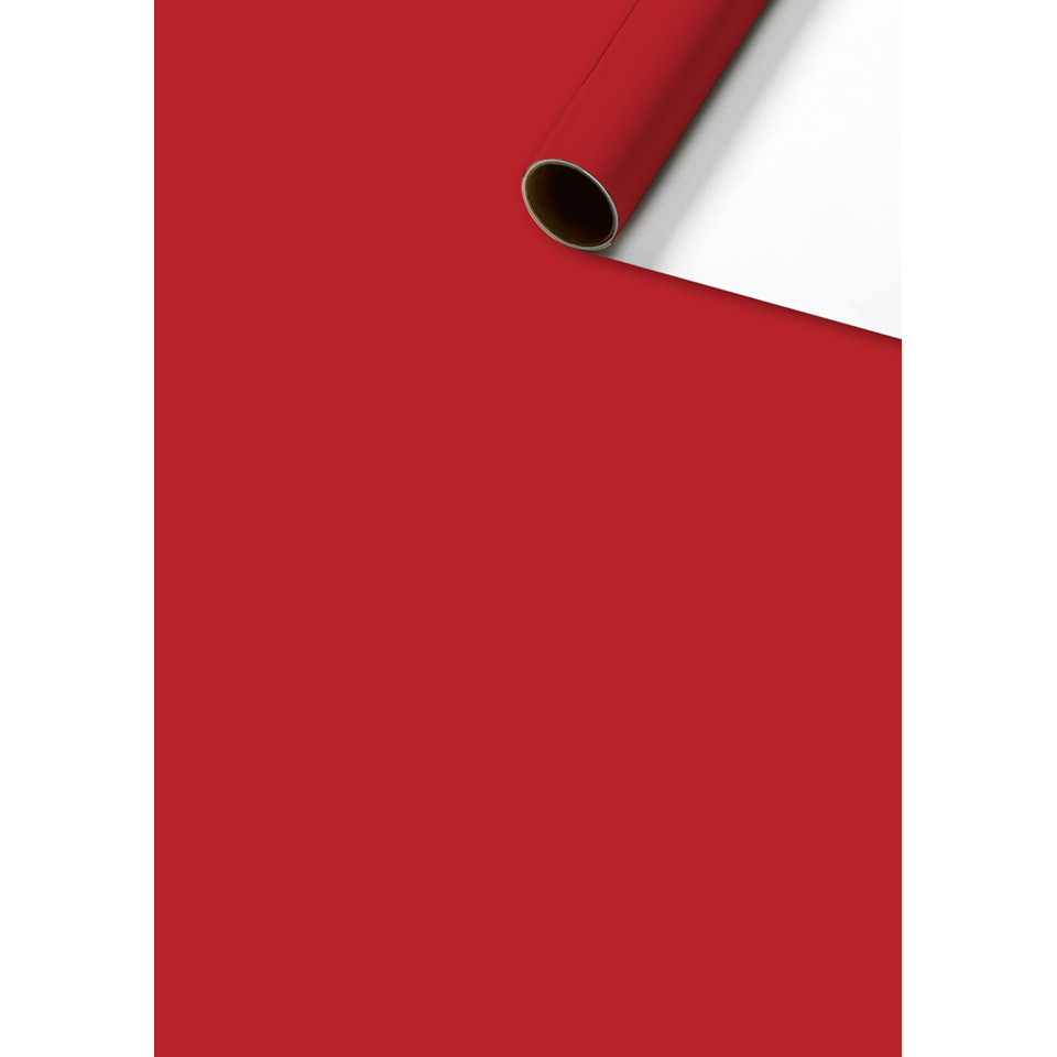 Geschenkpapier One Colour, 70x500cm, dunkelrot STEWO 2526591322