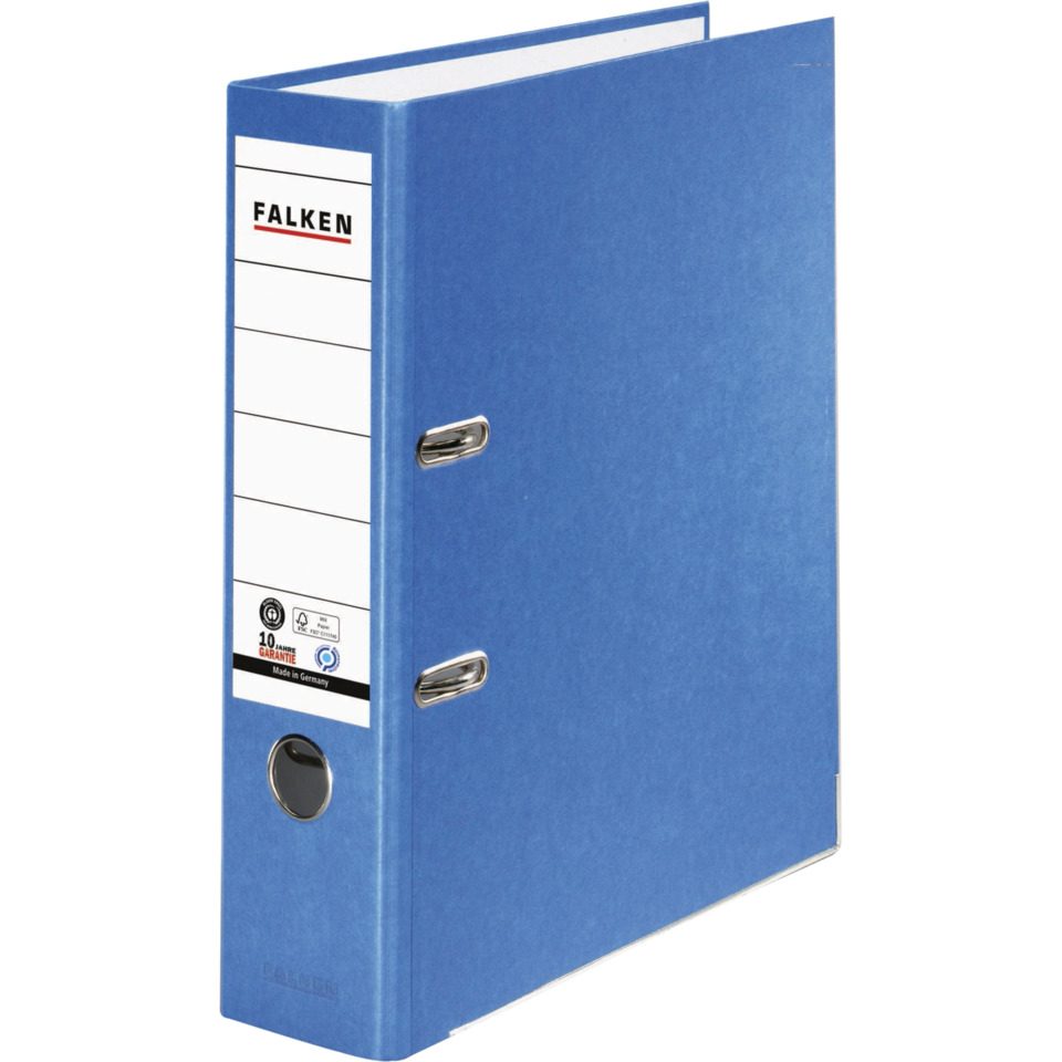 Ordner, Hängeregister, A4, Kunststoff, blau