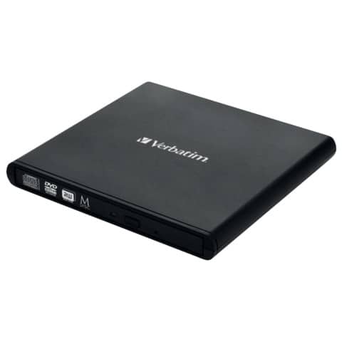Laufwerk Slimline DVD, schwarz VERBATIM VER98938