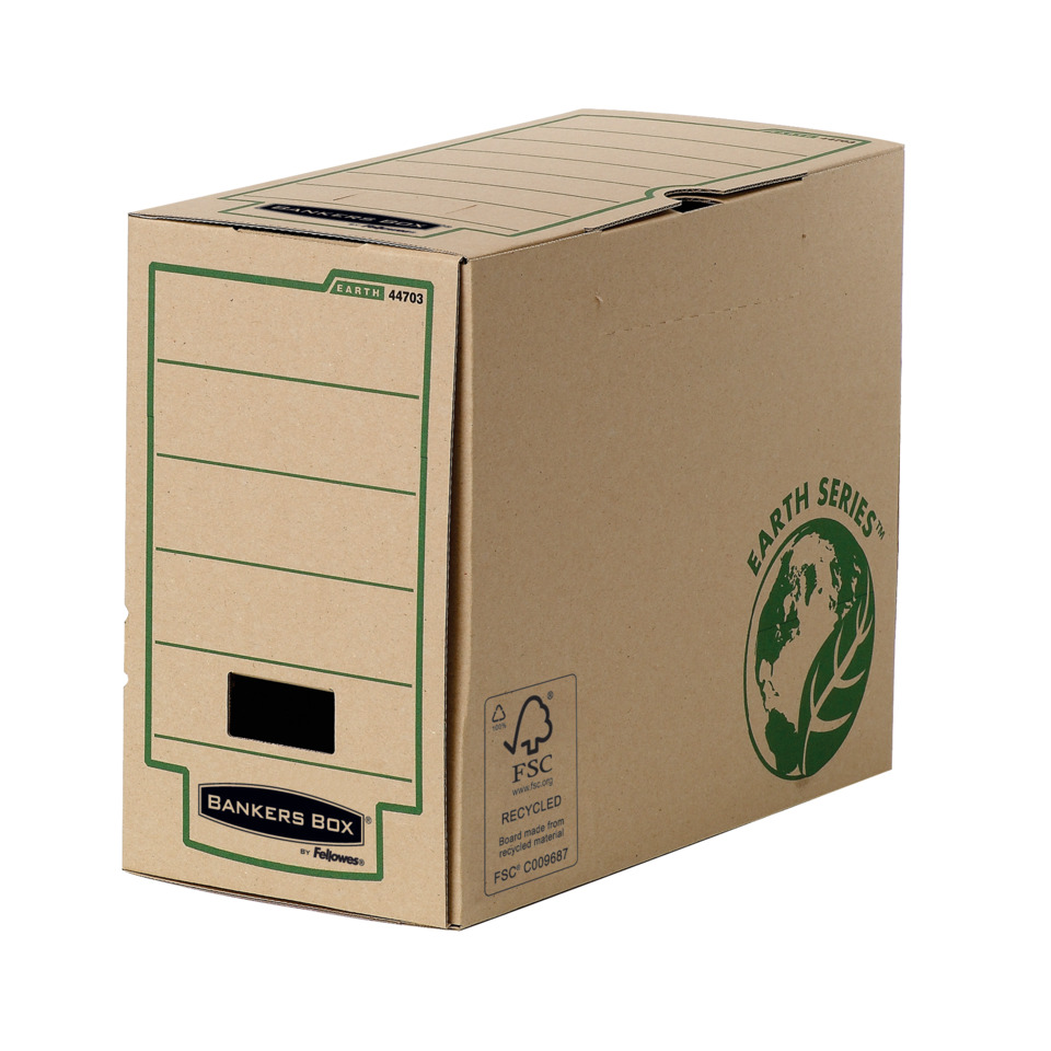 Kartonbox, Verpackung, Banker Box, Earth Series, Recycelbar