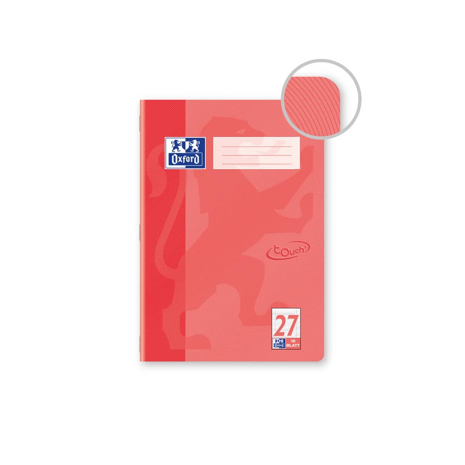 Notebook, Rot, A5, Pappe?/Karton?hülle, Oxford Marke